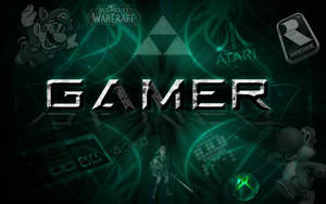 Cool Gaming Abstract Poster Wallpaper