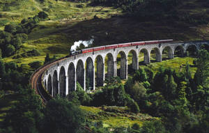 Cool Harry Potter Train Bridge Wallpaper