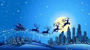 Cool Holiday Vibes Wallpaper