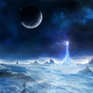 Cool Ipad Pro Moonlight Fantasy Wallpaper