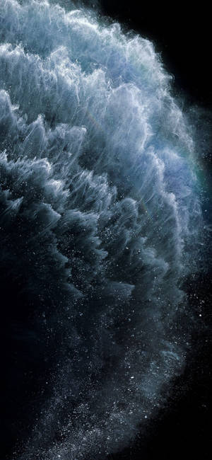 Cool Iphone 11 Water Splashing Wallpaper