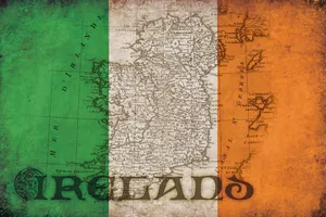 Cool Irish Map Wallpaper