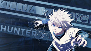 Cool Killua Electric Shock Wallpaper