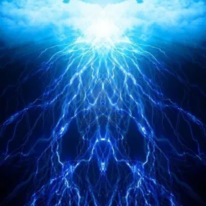 Cool Lightning Bolts Powerful Wallpaper