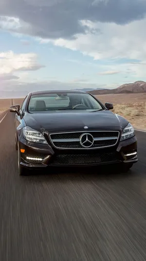 Cool Mahogany Mercedes Classic Iphone Wallpaper