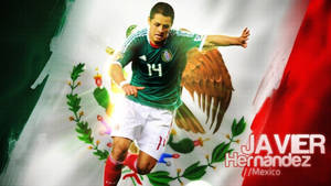 Cool Mexican Soccer Player Javier Hernández Wallpaper