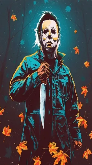 Cool Michael Myers 1152 X 2048 Wallpaper