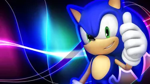 Cool Mighty Hedgehog Sonic Wallpaper