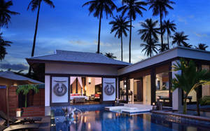Cool Modern Beautiful House Wallpaper