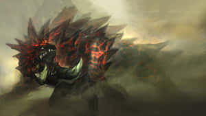 Cool Monster Desktop Screen Theme Wallpaper