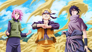 Cool Naruto And Friends Wallpaper