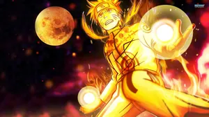 Cool Naruto Chakra Blast Wallpaper
