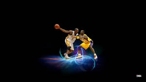 Cool Nba Player Protecting The Ball Wallpaper