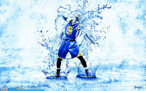 Cool Nba Stephen Curry Fan Art Wallpaper