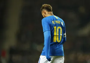 Cool Neymar Jr Walking Away Wallpaper