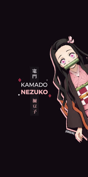 Cool Nezuko Phone Wallpaper