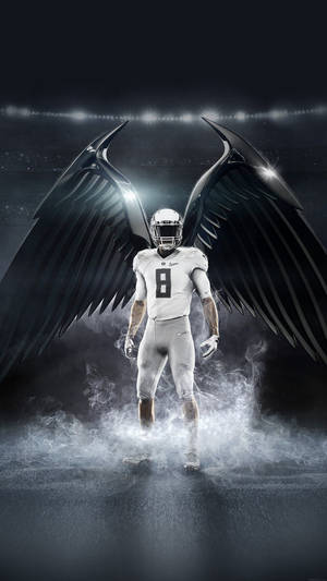 Cool Nfl Black Wings Wallpaper