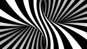 Cool Optical Illusions Black And White Stripes Wallpaper