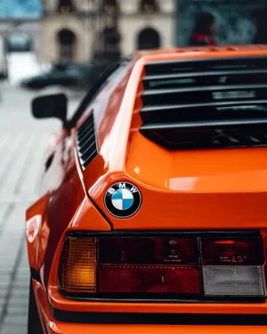 Cool Orange Bmw M1 Wallpaper