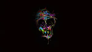 Cool Pictures Trippy Skull Wallpaper