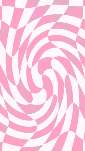 Cool Pink Pastel Minimalist Abstract Wallpaper