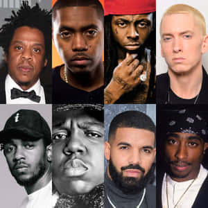 Cool Rap Collage Wallpaper
