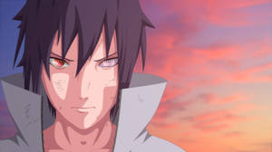 Cool Sasuke Different Eyes Wallpaper