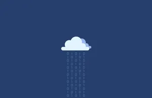 Cool Simple Binary Code Rain Wallpaper