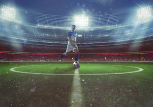 Cool Soccer Desktop Stadium Center Circle Wallpaper