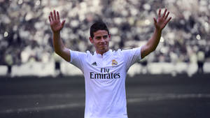 Cool Soccer Player James Rodriguez Wallpaper