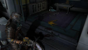 Cool Space Astronaut With Weapon Wallpaper