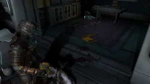 Cool Space Astronaut With Weapon Wallpaper