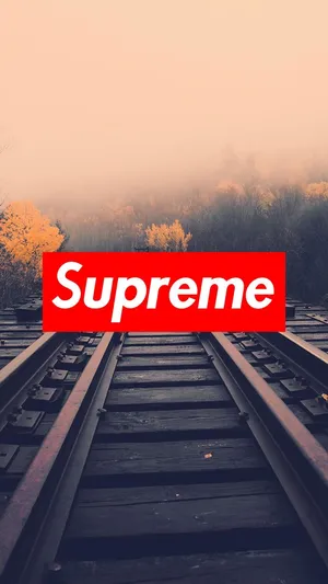 Cool Supreme Railroad Tracks Wallpaper