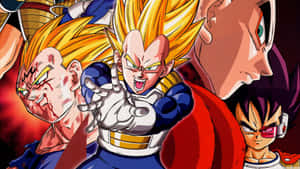 Cool Vegeta, The Legendary Saiyan Prince Wallpaper