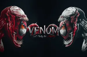 Cool Venom Vs Carnage Movie Poster Wallpaper