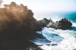 Cool Water Big Sur California Wallpaper