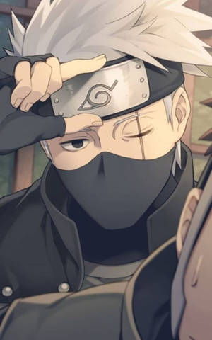 Cool Wink From Kakashi Wallpaper