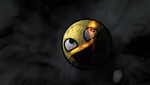 Coolest Asteroid Emoji Wallpaper
