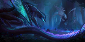 Coolest Dragon From Legends Of Runeterra Wallpaper