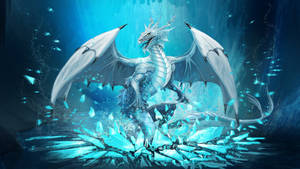 Coolest Dragon From Legends Of Solitaire: Curse Of The Dragons Wallpaper