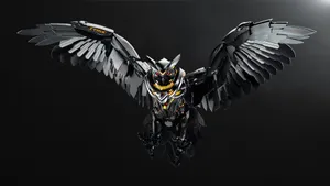 Coolest Robot Owl Wallpaper