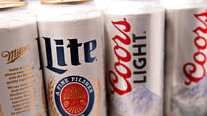 Coors Light And Millers Lite Wallpaper