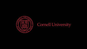 Cornell University Logo On Black Wallpaper