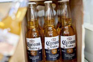 Corona Extra Beer Box View Wallpaper