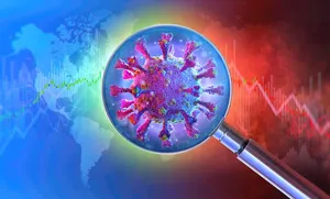 Coronavirus In Microscope Wallpaper