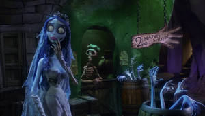 Corpse Bride Second Hand Shoppe Wallpaper