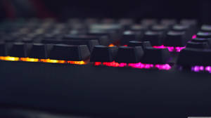 Corsair Mechanical Keyboard Focus Wallpaper