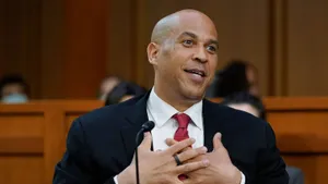Cory Booker Senate Hearing Wallpaper