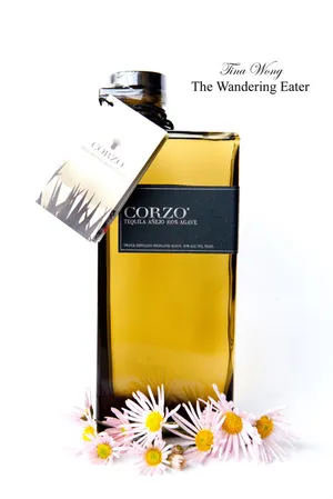 Corzo Anejo Tequila Chamomile Flowers Wallpaper