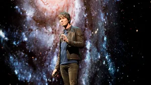 Cosmic Presentation Brian Cox Wallpaper
